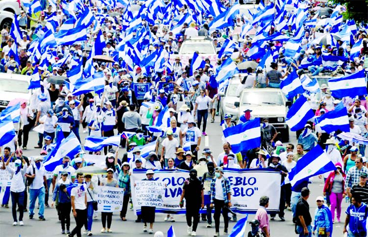 About 100 doctors across Nicaragua were fired from public hospitals for tending to people hurt in the anti-Ortega unrest.