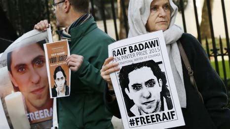 Canada has called for the release of Raif and Samar Badawi, both of whom are detained in Saudi Arabia.