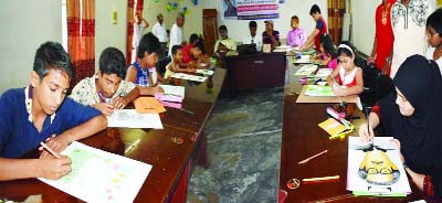 MELANDAH (Jamalpur): A district level art competition was held at Melandah Upazila Parishad Hall on the occasion of the 69th birthday of dramatist Selim Al-Deen on Friday.