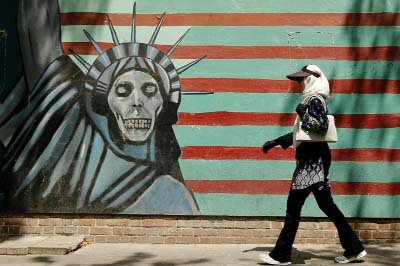 US President Donald Trump has imposed biting sanctions on Iran, triggering a mix of anger, fear and defiance .