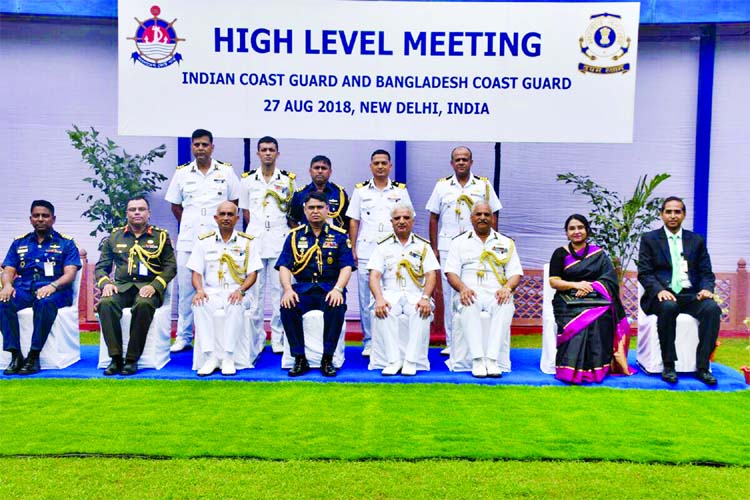 A high-level meeting was held in New Delhi between Indian Coast Guard and Bangladesh Coast Guard on Monday.