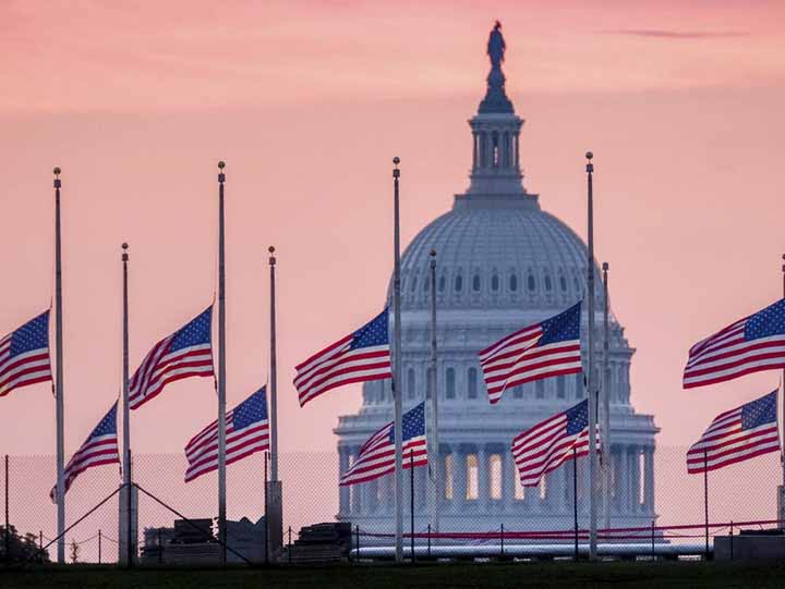 Donald Trump, to honor the late John McCain, ordered the lowering of flags across the US to half-staff.