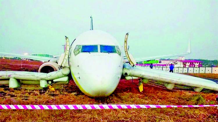 Five of the passengers sustained minor injuries without any serious threats, while remaining passengers and the crew members were safe.