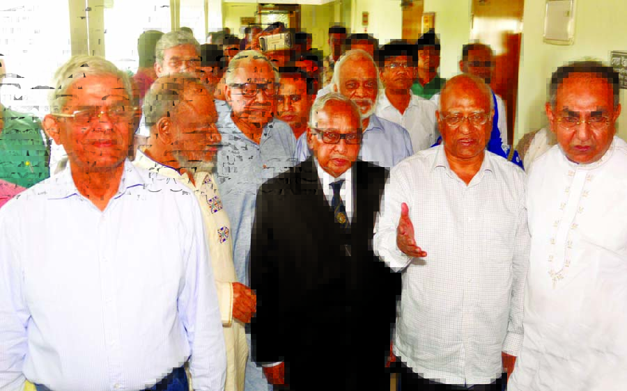 A seven-member representatives led by BNP Secretary General Fakhrul Islam Alamgir meet with Home Minister Asaduzzaman Khan at the Secretariat on Sunday.
