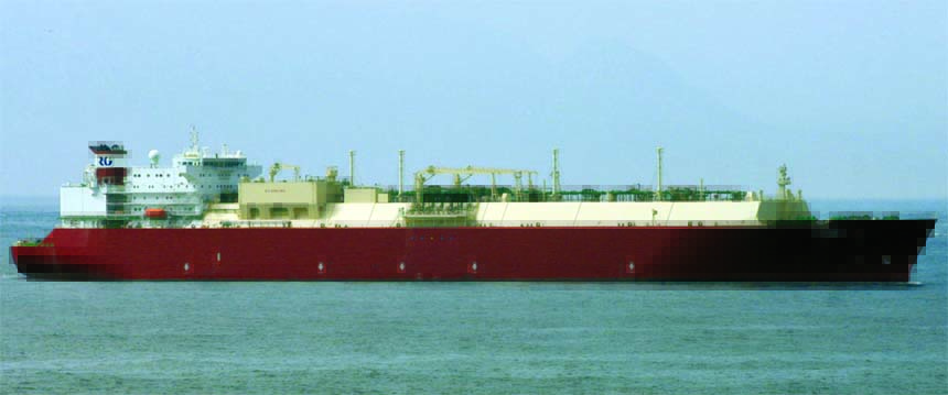 The country has entered in LNG era recently. The First LNG carrier Al Deebel carrying 143,534.4 m3 (as per BL) Liquefied Natural Gas (LNG) arrived Moheshkhali from Qatar at morning on Sunday to transfer discharge her LNG to FSRU (Floating Storage and Reg