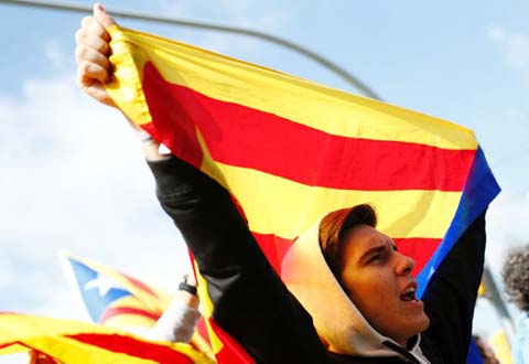 Catalan separatists will seek to put on a show of strength at a mass rally on the region's national day.