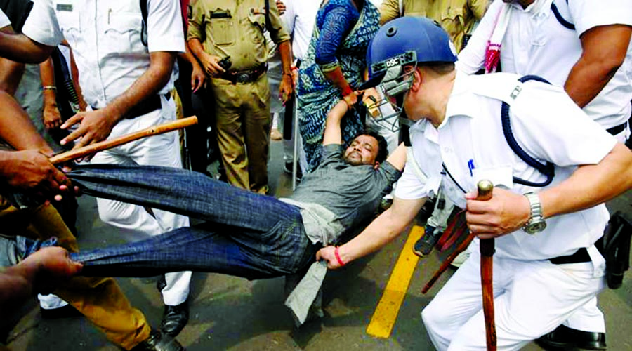 As many as 2,000 BJP activists were arrested, with the party demanding their immediate and unconditional release.