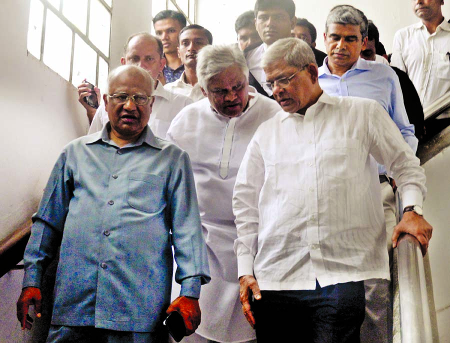 The High Court on Wednesday granted anticipatory bail to seven top BNP leaders including its Secretary General Mirza Fakhrul Islam Alamgir in a case filed with Hatirjheel police station.