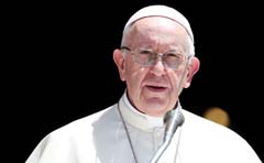 Pope Francis says Church has to tackle the grave scourge of abuse within and beyond