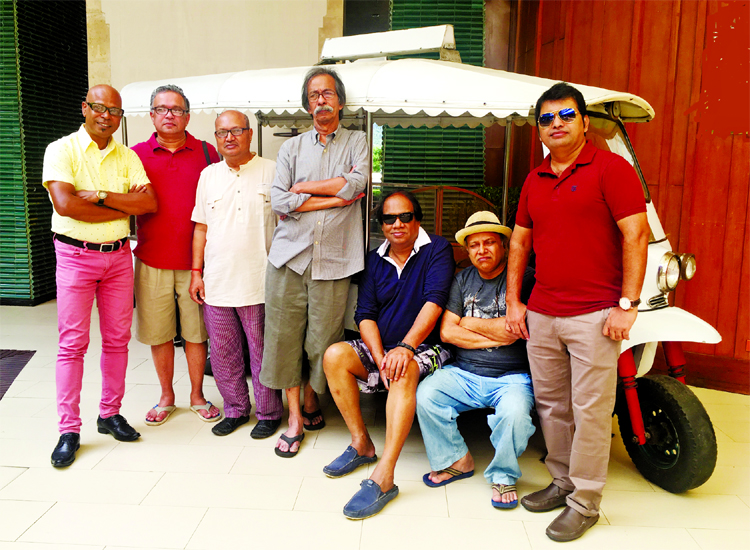 Artists are now staying in Phuket, Thailand for a week under the programme titled â€˜Phuket Art Trip,â€™ the 8th edition of art trip organized by Galleri Kaya. Participating artists are Ranjit Das, Jamal Ahamed, Ahamed Shamusudoha, Sheikh Afzal,