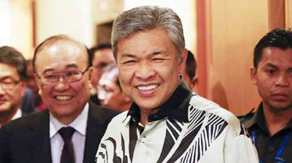 Ahmad Zahid Hamidi is charged with crimes that include accepting bribes and money-laundering.