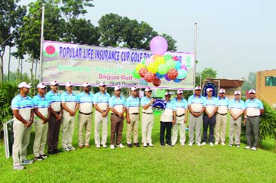 BOGURA: The inaugural programme of Popular Life Insurance Cup Gulf Tournament was held at Bogura Gulf Club jointly organised by Popular Life Insurance Company Ltd and Bangladesh Army, Bogura Cantonment recently.