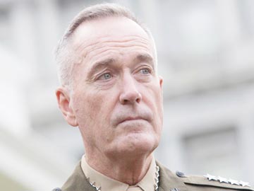 US General Joseph Dunford warned that North Korea was the most dangerous threat the US faced.