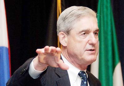 Robert S. Mueller speaks to a convention of campus law enforcement officials in Hartford, Conn., in 2008.