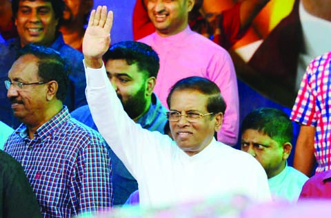 Maithripala Sirisena signed a decree dismissing the island's 225-member assembly and scheduled parliamentary elections for January 5, nearly two years ahead of schedule.