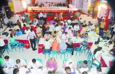 BARISHAL: People throng at Income Tax Fair which started with festive mood in Barishal on Friday.