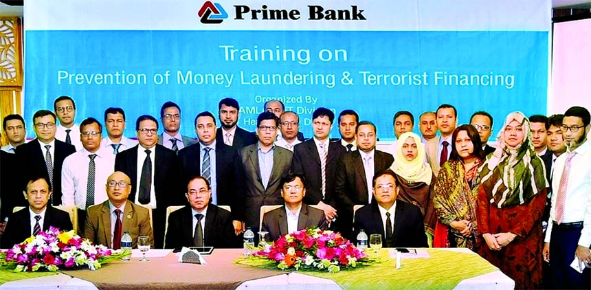 S M Rabiul Hassan, Executive Director of Bangladesh Bank, Chattogram attended at a daylong training program on "Prevention of Money Laundering and Terrorist financing" as chief guest arranged by Prime Bank Limited for its officials of 22 branches of Cha