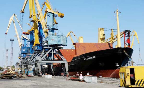 Ukraine said the incident took place as three of its ships were heading for the port of Mariupol