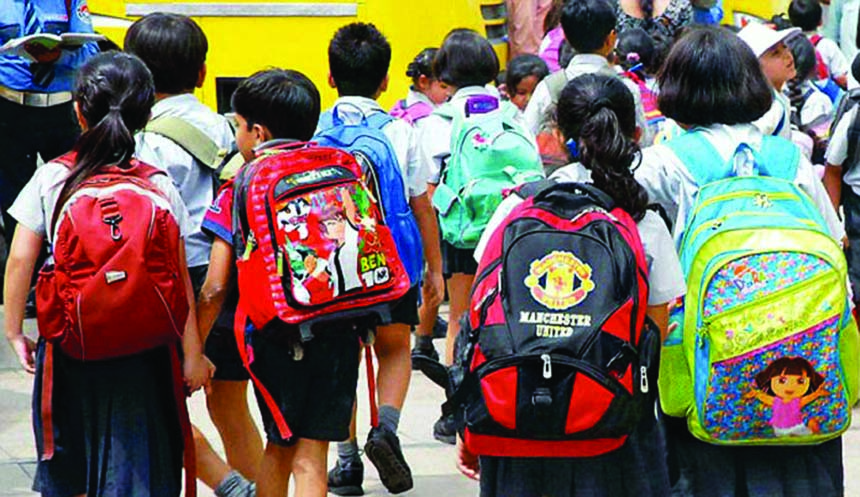The Delhi government has issued a circular to this end on Saturday following centre's order and guidelines for capping the weight of school bags for classes 1 to 10.