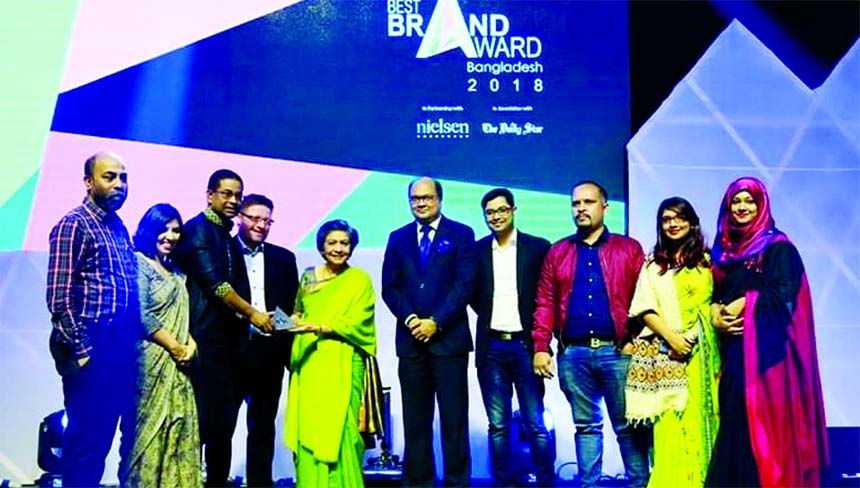 The number one ice cream brand of Bangladesh, IGLOO ICE CREAM, has been awarded as the "THE BEST ICE CREAM BRAND 2018" by Bangladesh Brand Forum. The Brand got this award for the fourth time.