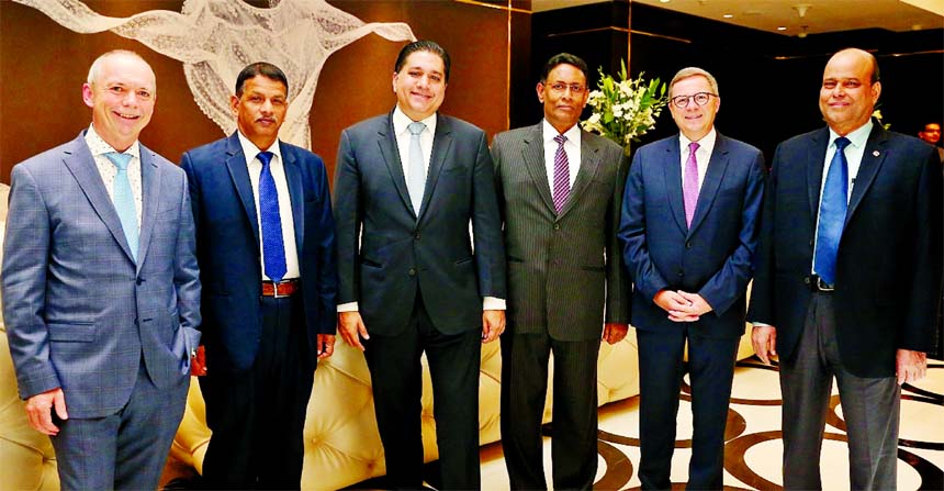 InterContinental Hotels Group Management Team visited Dhaka recently. Pascal Gauvin, Managing Director, India, Middle East and Africa (IMEA) and Vivek Bhalla, Regional Vice-President, South West Asia (SWA) and Management of Bangladesh Service Limited (BSL