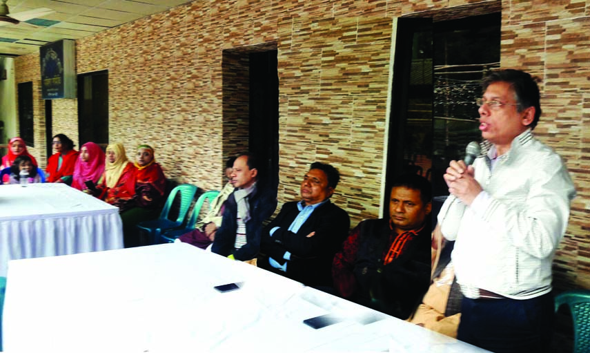 Speakers at a discussion organised on the occasion of 'Victory Day' at Bangladesh Water Development Board Officers Club in the city's Banani on Sunday. Director General of the board Mahfuzur Rahman was present on the occasion.