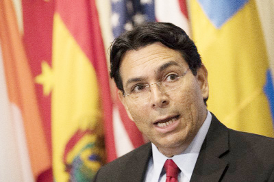 Israel's Ambassador to the United Nations, Danny Danon, has vowed to fight any bid by the Palestinians to seek full membership in the United Nations.