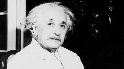 An Indian scientist said that Albert Einstein (pictured) was wrong and that gravitational waves should be renamed "Narendra Modi Waves""."