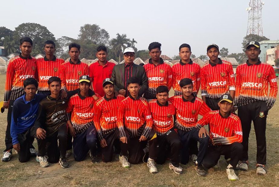 Singair Govt High School became champion defeating Joymontop High School by 28 runs in cricket (male) at 48th National School and Madrasa Winter Sports Competition 2019 held on Monday.