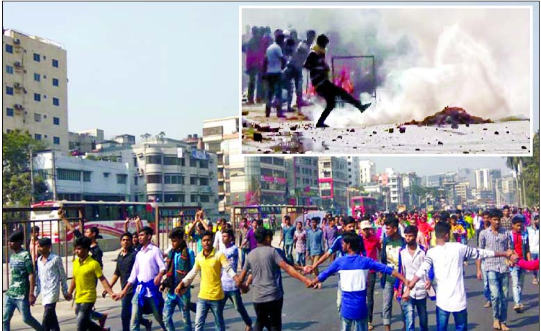 RMG workers continue their protests for a third consecutive day on Tuesday and at one stage they locked in clashes with police in Savar, leaving one dead and over 50 injured.