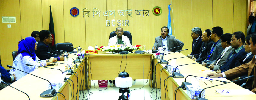 Science and Technology Minister Architecture Yeafesh Osman, meet a dialogue and share the instruction for upcoming five years planning, research and development, Science and Technology activities of Bangladesh council of scientific & Industrial Research (