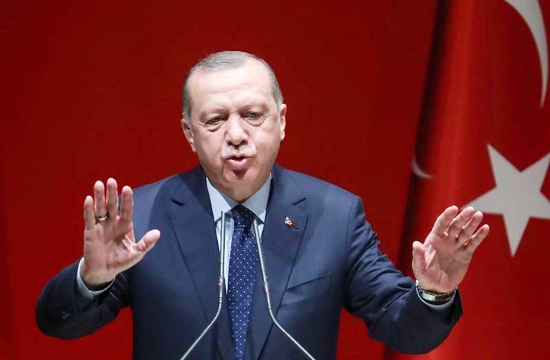 Turkish President Recep Tayyip Erdogan's spokesman said there was "no difference"" between Islamic State group and the Kurdish YPG which has been working closely with the US in the war on IS extremists."