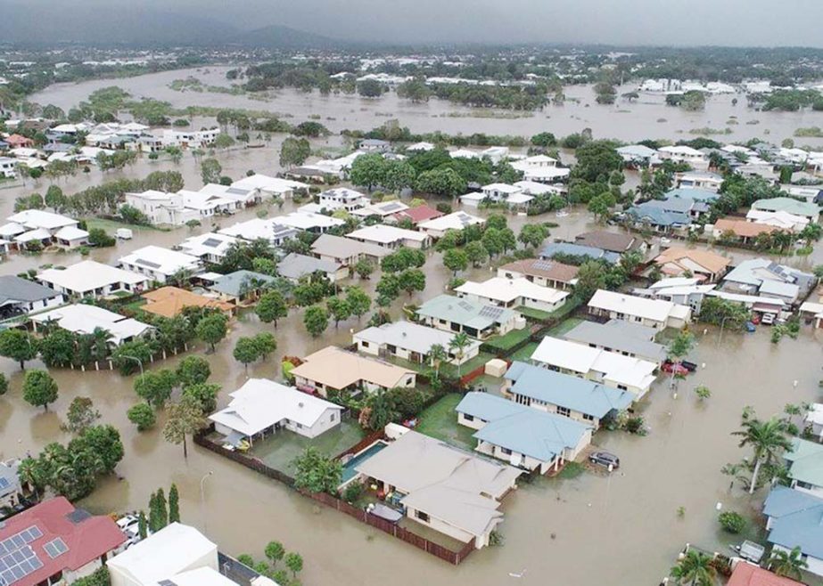 Townsville and other parts of northeastern Australia have had a year's worth of rainfall in a week causing devastating flooding