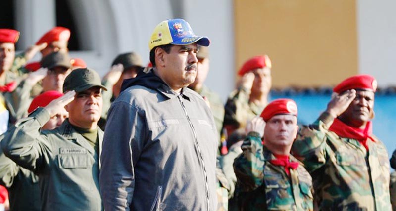 Venezuela's Nicolas Maduro has accused the opposition of attempting to stage a US-directed coup.