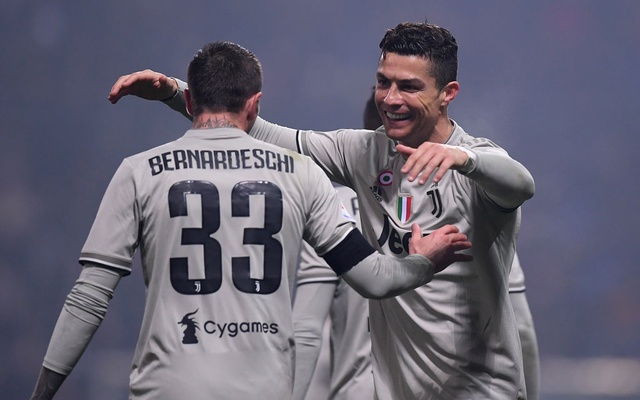 Cristiano Ronaldo's 20th goal for Juventus helped the Italian champions restore an 11-point lead in Serie A with a 3-0 win at Sassuolo on Sunday.