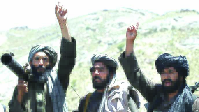 Taliban says it wants all foreign troops out before the group would agree to a ceasefire.