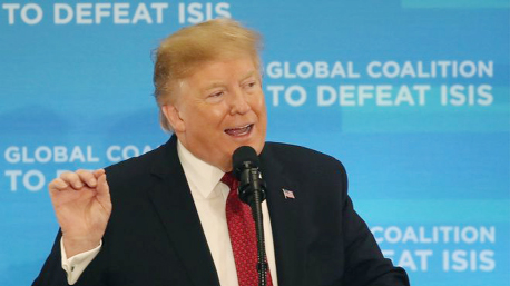Trump says if nations do not repatriate the militants the US will be forced to release them.