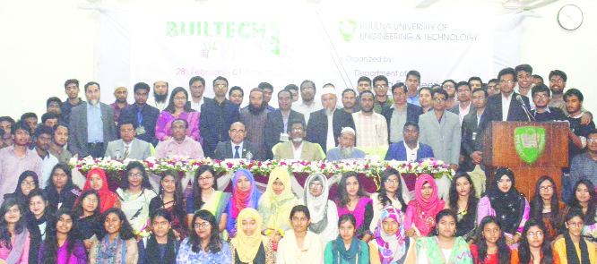 KHULNA: A two-day long Builtech Festival organised by KUET Building Engineering and Construction Management Department has began at KUET on Thursday.