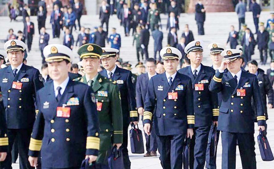 Boasting the world's largest army, China's military spending is second only to the US.