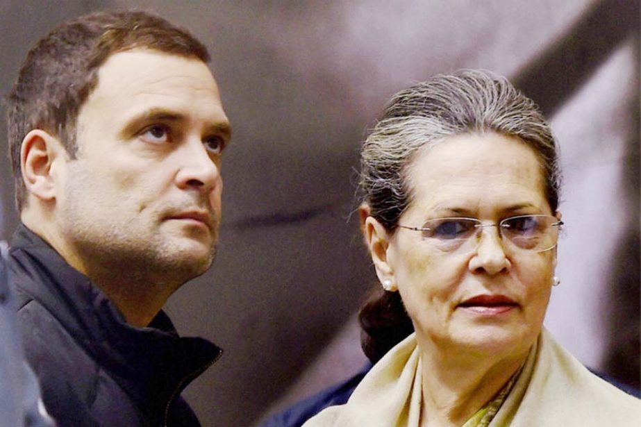 Rahul Gandhi and Sonia Gandhi. AP file photo