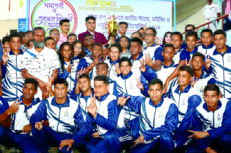 The 29th National Swimming, Diving and Water polo Competition -2019 organized by Bangladesh Swimming Federation and Max group was held at Sayed Nazrul Islam National Swimming Complex in Mirpur from March 10 to13. Bangladesh Chief of Naval Staff Admiral Au