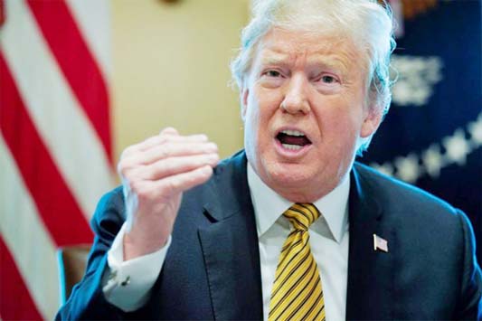 President Donald Trump on Thursday retreated from his threat to close the US-Mexican border imminently, warning he will instead impose car tariffs if the major US trading partner does not do more to stop undocumented migrants and drug smugglers.