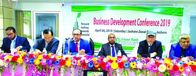 Md. Mahbub ul Alam, Managing Director of Islami Bank Bangladesh Limited, attended at a workshop on 'Agent Banking Business Development Conference and Money Laundering prevention' of Jashore and Khulna Zones held at Jashore Zonal office on Saturday. Miza