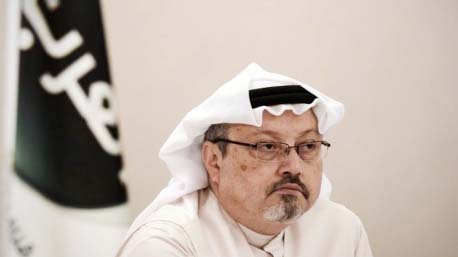 Links between the alleged spies and the murder of Jamal Khashoggi are being investigated