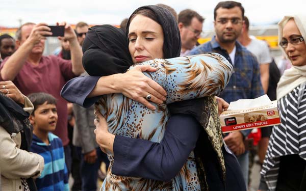 New Zealand Prime Minister Jacinda Ardern was widely praised for her response to the mosque attacks in March. AP file photo