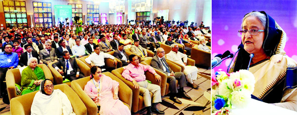 Marking the National Legal Aid Day, Prime Minister Sheikh Hasina speaking at the inaugural programme at a local hotel on Sunday.