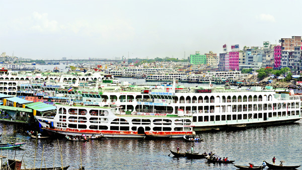 BIWTA suspended the operation of all types of water transports across the country on Thursday due to formation of cyclonic storm 'Fani' over the Bay.