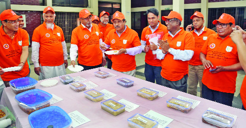 GAZIPUR: The Tuber Crops Research Center of Bangladesh Agricultural Research Institute (BARI) arranged a Food Fair on potato and sweet potato at Seminar Room of the Institute yesterday.