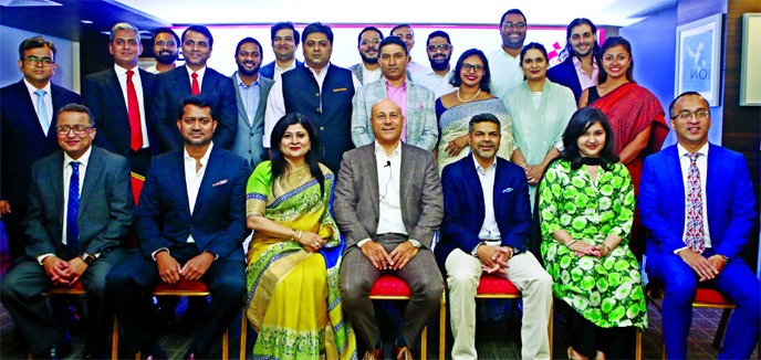 Farzanah Chowdhury, President of Entrepreneur Organization (EO) Bangladesh attended at the Exclusive Leaning Session on Profit, Cash Flow and Business Valuation with the Finance Guru Alan Miltz at City Bank Center in the city recently. EO Bangladesh organ