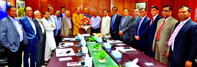 Mercantile Bank Limited organised a farewell for Dr. Mahmood Osman Imam, Chairman, Audit Committee and Independent Director, upon completion of his tenure with the Bank at the Bank's head office on Tuesday. AKM Shaheed Reza, Chairman, Md Quamrul Islam Ch